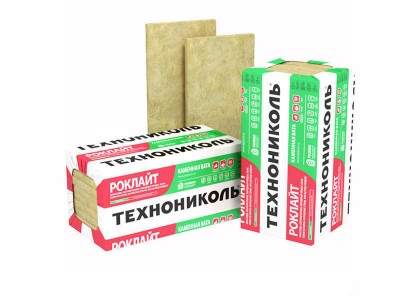 Утеплитель РОКЛАЙТ 1200х600х100мм (0,432м3) плотность 37 кг/м3 (упак6шт)/16