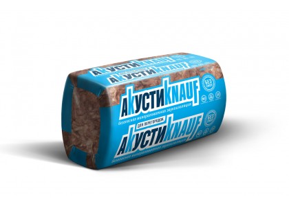 Утеплитель КНАУФ АкустиКнауф AS 1230х610х50мм (упак/12,005м2/0,6м3)