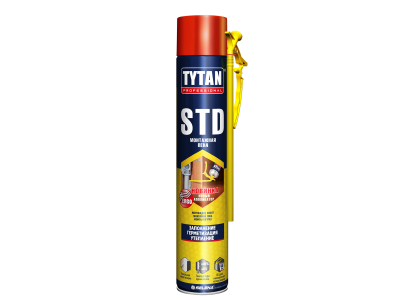 Монтажная пена бытовая TYTAN STD ЭРГО всесезонная 750 мл