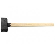 Кувалда 3000 г, кованая, деревянная ручка, Труд