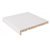 Подоконник ПВХ белый 250 мм (Россия) (6 м) отрез кратно 1,5 м