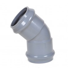 Отвод НПВХ 160х45мм