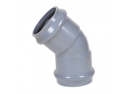 Отвод НПВХ 160х45мм
