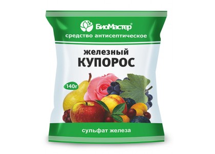 Железный купорос антисептик от плесени и гнили 140г Биомастер