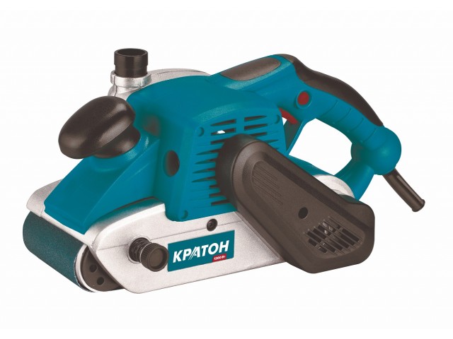 Шлифмашина ленточная КРАТОН ВS-1300-100, 1200 Вт, 480 м/мин, 50 Гц  коробка