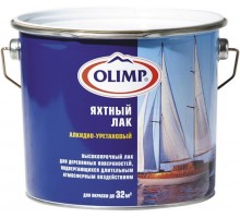 Лак яхтный алкидно-уретановый Olimp 2,7 л. матовый  НМ ДЕКАРТ