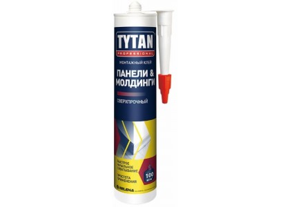 Клей монтажный TYTAN Professional панели и молдинги бежевый 310 мл