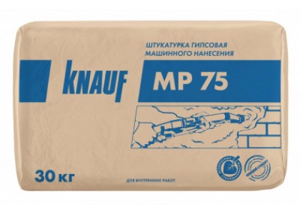 Штукатурка Кнауф МП 75 гипсовая машинного нанесения 30 кг (40)