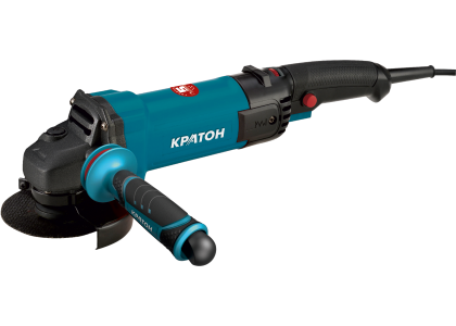 Углошлифмашина Кратон “Pro Series” AMGP-1150-125E плавный пуск, 1150Вт, коробка