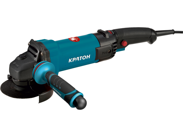 Углошлифмашина Кратон “Pro Series” AMGP-1150-125E плавный пуск, 1150Вт, коробка