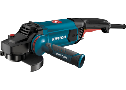 Углошлифмашина Кратон “Pro Series” AMGP-2600-230EJC плавный пуск, 2600Вт, коробка