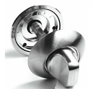 Завертка ARCHIE WC OL H белый никель