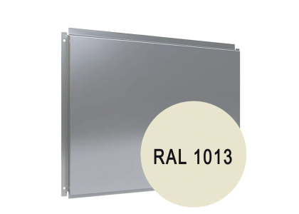 Фасадная кассета 0,7мм открытое крепление 565*1190мм (1013) жемчужно-белый (12шт/упак)