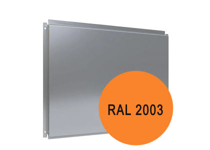 Фасадная кассета 0,7мм открытое крепление 565*1190мм (2003) пастельно-оранжевый (12шт/упак) 