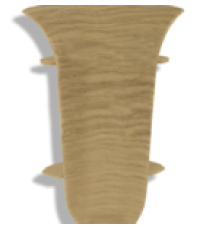 Угол внутренний Line Plast  L011 Дуб светлый (1 уп-50 шт)