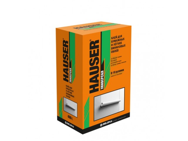 Клей для бумажных обоев Hauser 400 гр. уп.18 шт