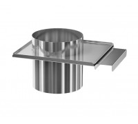 Шибер-задвижка дымохода d150 Профи