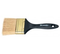 Кисть плоская  25 мм, натуральная щетина, пластиковая ручка, Matrix, Профи