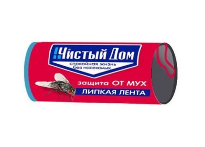 Чистый дом лента липкая от мух