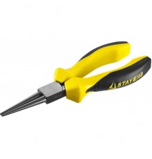 Круглогубцы 160 мм, эксцентриковый шарнир, закаленная сталь, Stayer