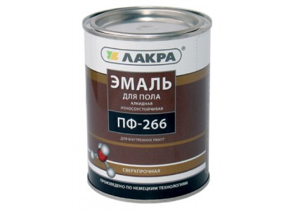 Эмаль ПФ-266 Лакра желто-коричневая 3 кг Л-С