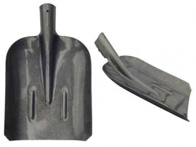 Лопата совковая песочная, ЛСП, Тип 2, рельсовая сталь, без черенка