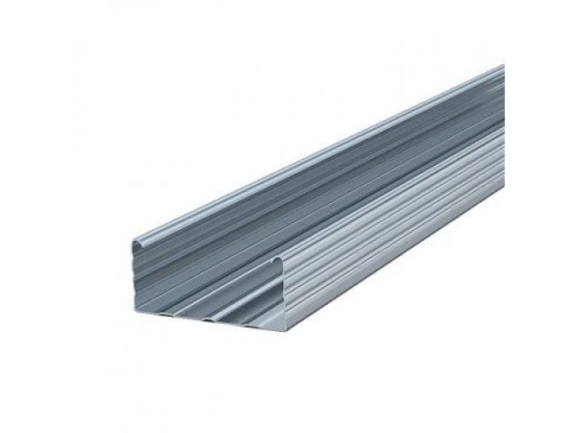 Профиль для ГКЛ ПП 60х27 (3м) толщ 0,45 мм 1 пал- 648 шт 1 уп-18 шт усиленный (2)