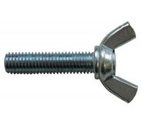 Винт DIN316 барашковый 5х10 цинк