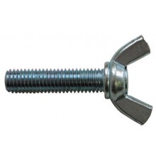 Винт DIN316 барашковый 5х10 цинк