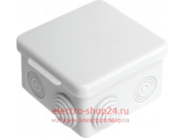 Коробка распределительная ОП 80х80х50мм IP55