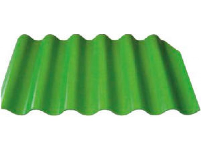 Шифер Волнаколор 1097*625*6 мм светло-зеленый