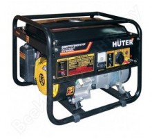 Бензиновый генератор Huter DY3000L, 220 В, 2,8 кВт, ручной стартер