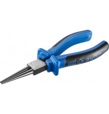 Круглогубцы 160 мм, двухкомпонентные рукоятки, хром/никель, Зубр