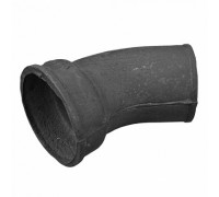Отвод  чугунный D100мм угол 135
