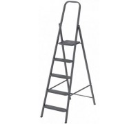 Стремянка  5 ступеней, стальная, компактная, Сибртех