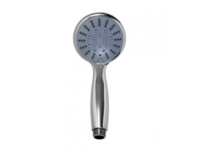 Лейка душевая 4-режимная Водора 40-13 (40-01) d85 хром циркон