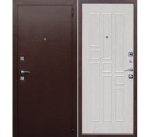 Дверь входная металлическая Гарда 8 см белый ясень 860х2050 правая