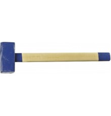 Кувалда  5000 г, кованая, деревянная ручка, Сибин