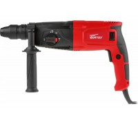 Перфоратор Wortex RH 2629 4 режима, 3 Дж, 26 мм, 2 зубила, 3 сверла, 800 Вт,  кейс, SDS-plus