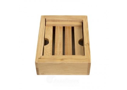 Мыльница настольная бамбук Wood