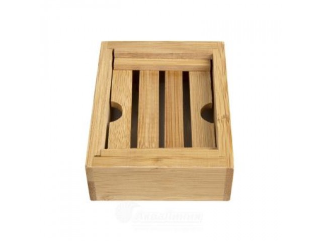 Мыльница настольная бамбук Wood
