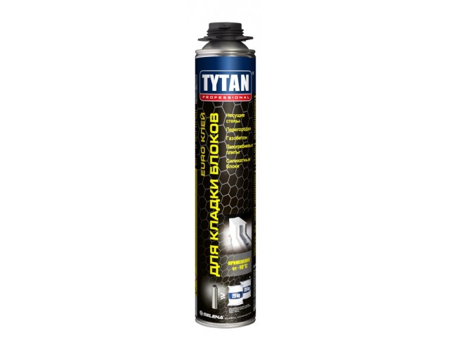 Пена-Клей TYTAN Professional   для кладки газобетона и керам блоков 870 мл. 