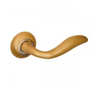 Ручка Palidore на круглой накладке 100SB межкомнатная матовое золото