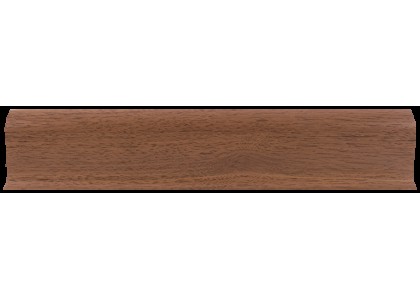 Плинтус ПВХ Line Plast LT004 Орех антик L=2,2м  мягк.к (1 уп-40 шт)