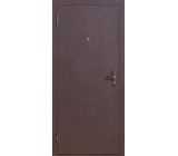 Дверь входная металлическая Прораб 4,5 см ППС антик медь металл/металл 860х2060 левая