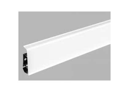 Плинтус ПВХ Line Plast L045 Белый L=2,2м  мягк.к (1 уп-40 шт)