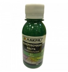Колер Лакра №21 зеленый 100 г (1уп-6шт/в поддоне-2880шт)
