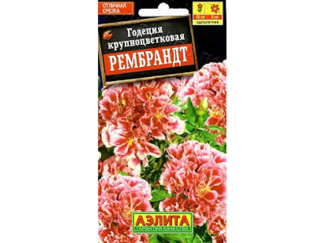 Годеция Рембрант махровая 0,05г (Аэлита)