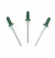 Заклепка комбинированная алюминий/сталь 4,0х10 (6005) зеленый мох