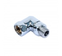 Соединение угловое со сгоном 1ВР - 1/2НР хром 761SCH1004